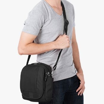 4. Pacsafe Metrosafe LS200 Anti-Theft Shoulder Bag