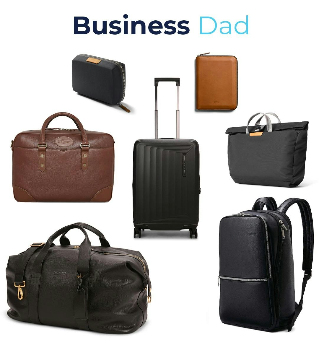 Product images of gift ideas for a Business Dad